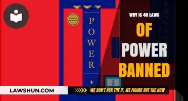 The Controversial Ban of 48 Laws of Power: Uncovering the Reasons