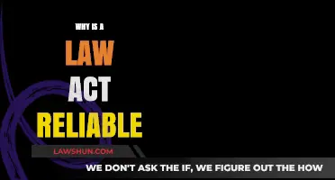 Why Law Acts Are Reliable: Foundations of Trust in Legal Systems