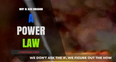 Understanding the Power Law Nature of AGN Emission