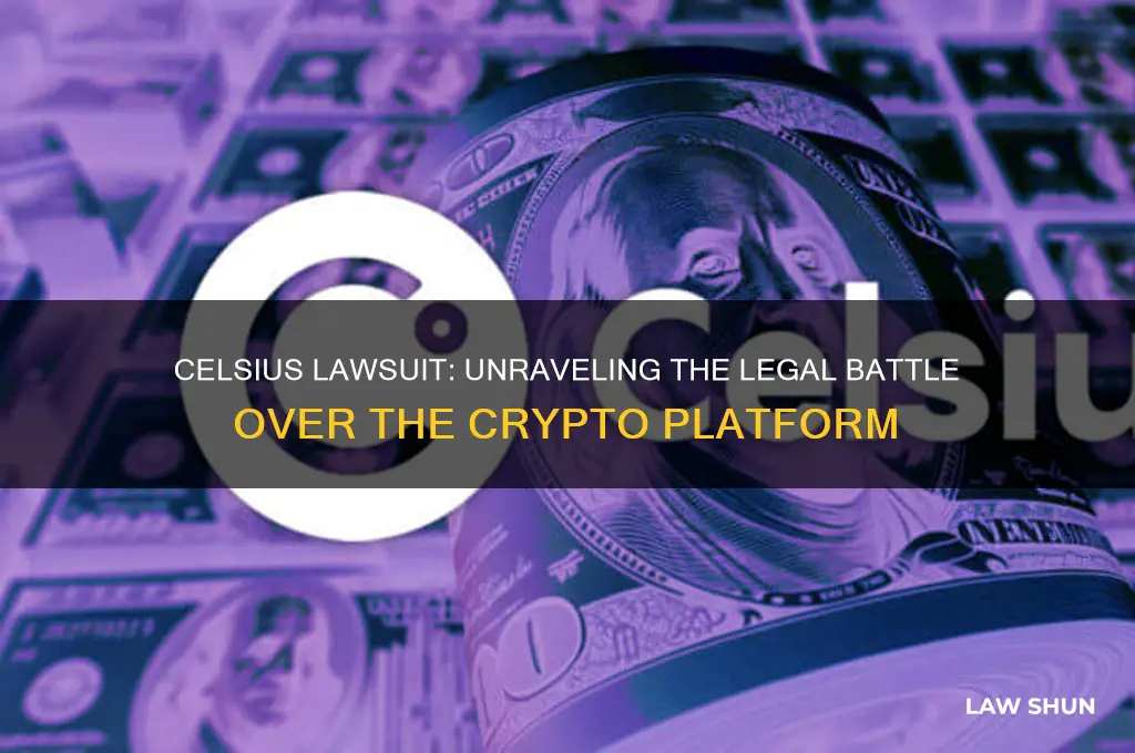 why is celcius in a law suit