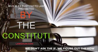Ex Post Facto Law: Unconstitutional, Unfair, and Prohibited