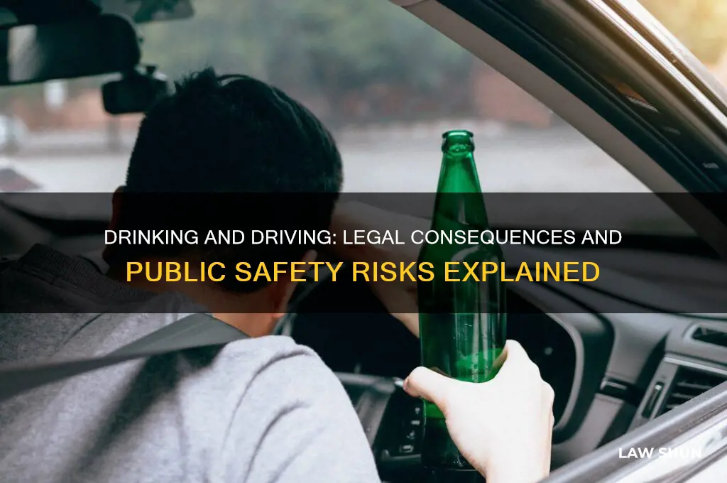 why is it against the law to drink and drive