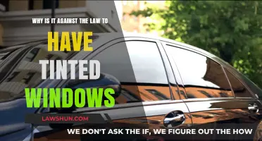 Why Tinted Windows Are Illegal: Safety and Legal Concerns Explained