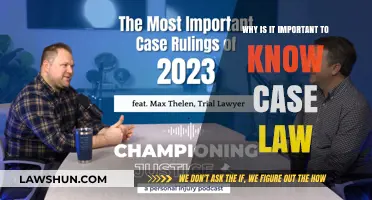 Understanding Case Law: Vital for Justice