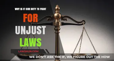 Upholding Justice: Our Collective Duty Against Unjust Laws