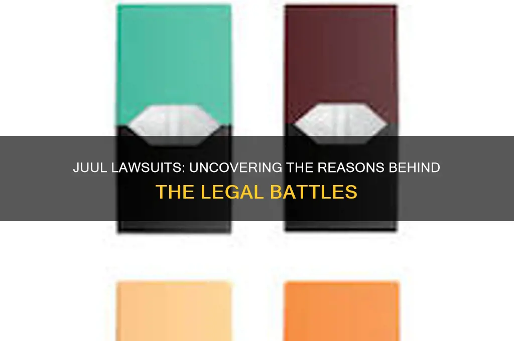 why is juul law suit