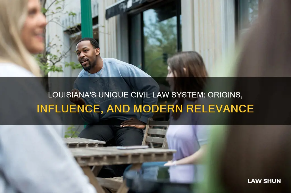 why is lousiana civil law