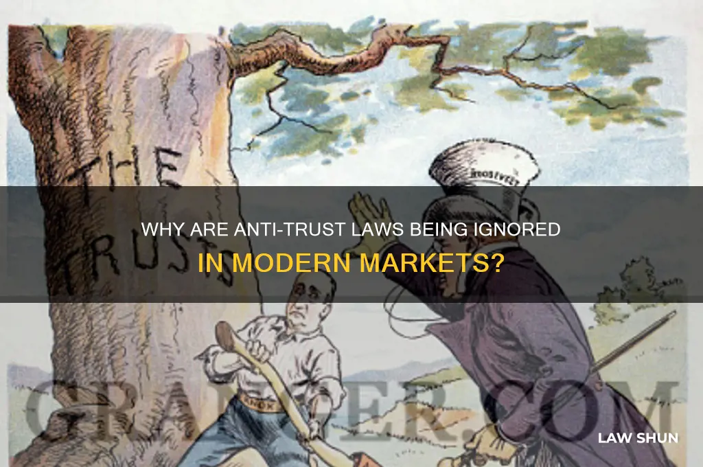 why is nobody engforcing anti-trust laws