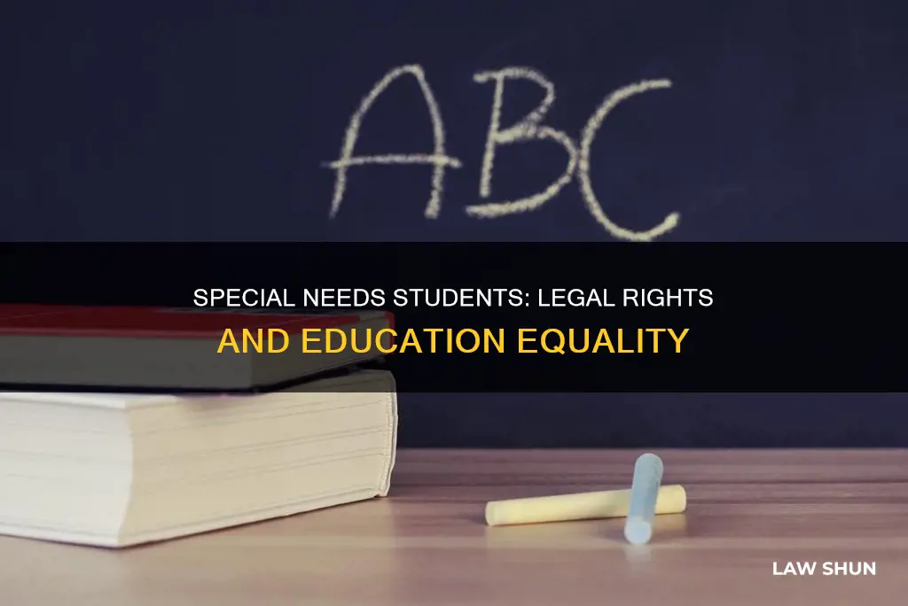 why is putting a special needs student become a law