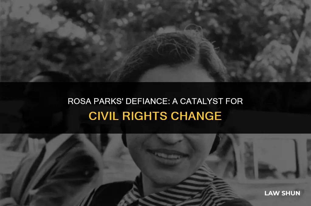 why is rosa parks famous if she broke the law