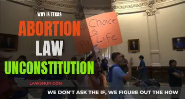 Texas Abortion Law: Unconstitutional and Harmful