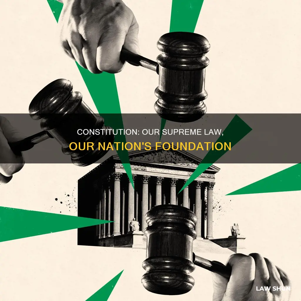 why is the constitution known as the supreme law