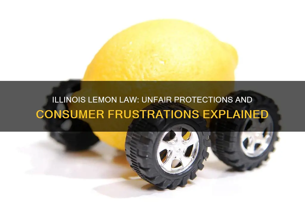 why is the illinois lemon law bad