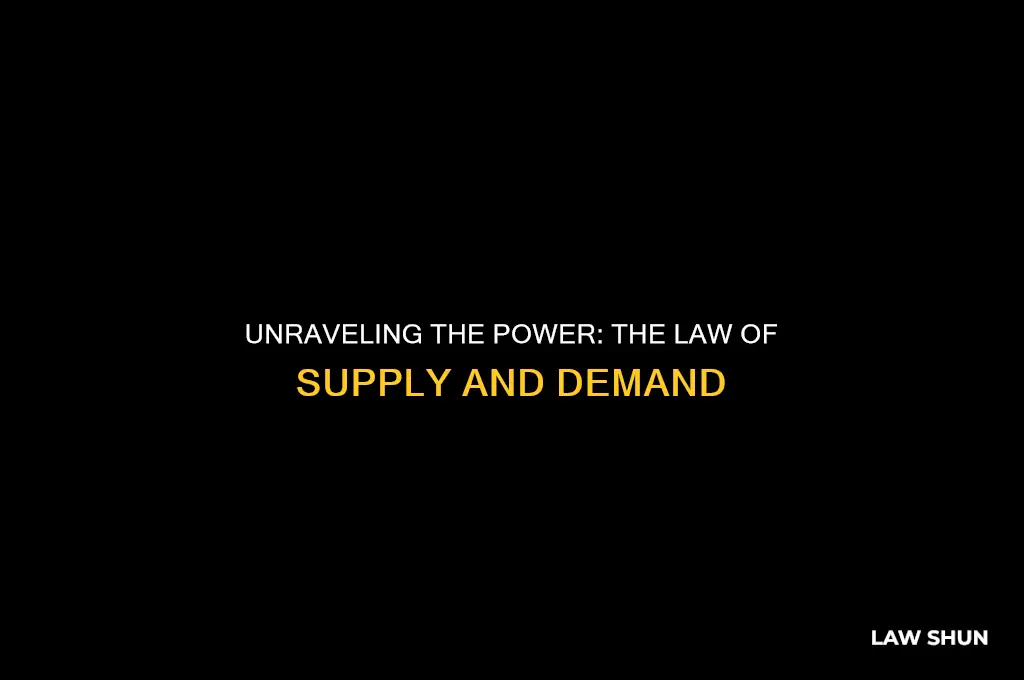 why is the law of supply and demand so powerful