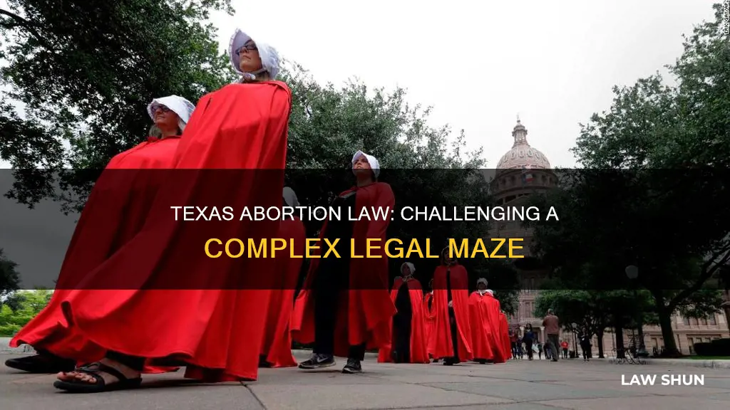 why is the texas abortion law hard to challenge