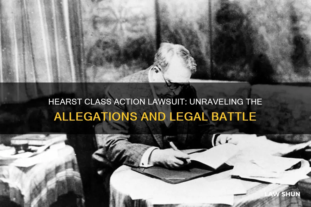 why is there a class action law suit against hearst