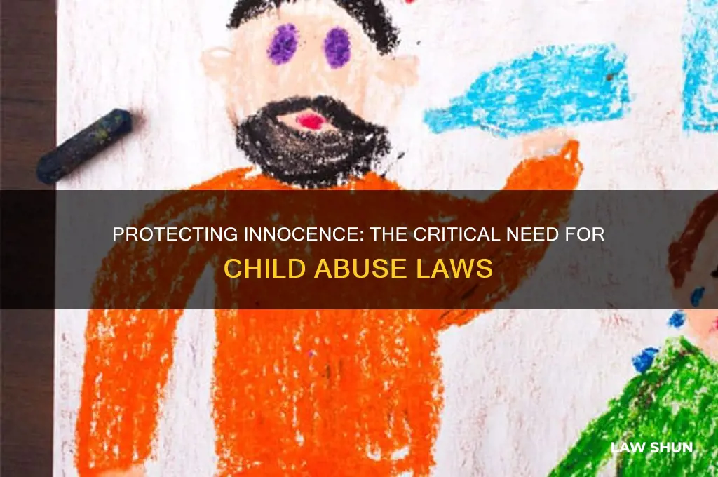 why is there a need for child abuse laws