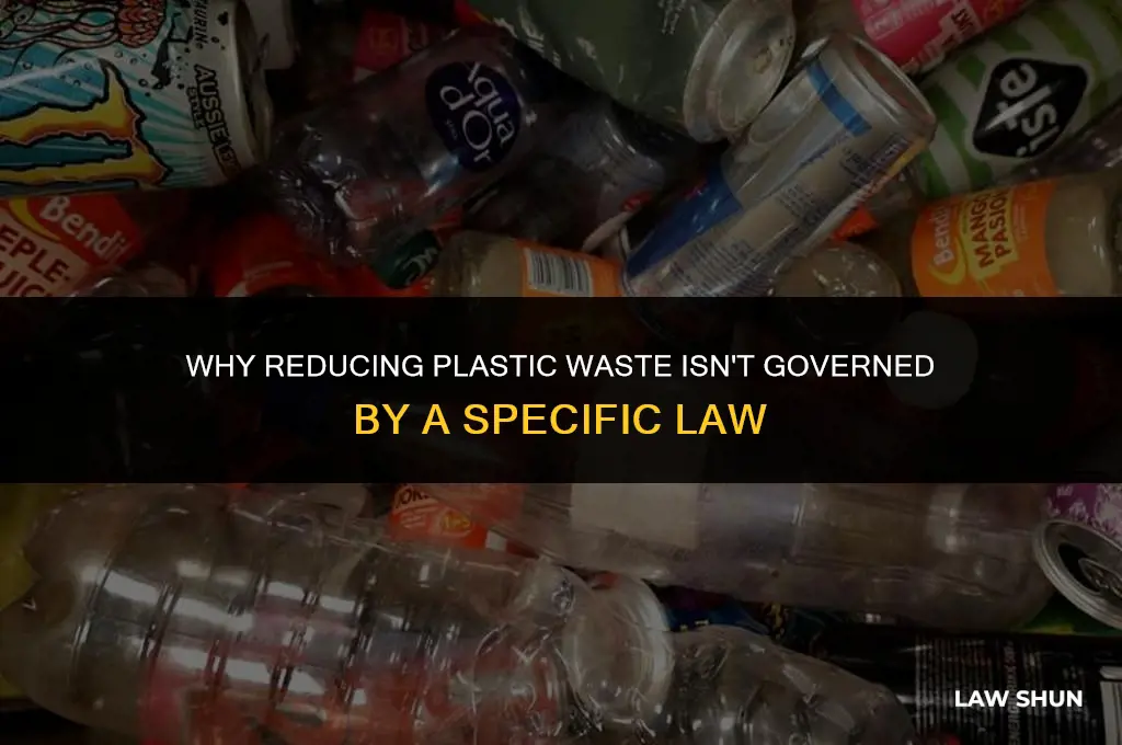 why is there not a specific law for reducing plastic