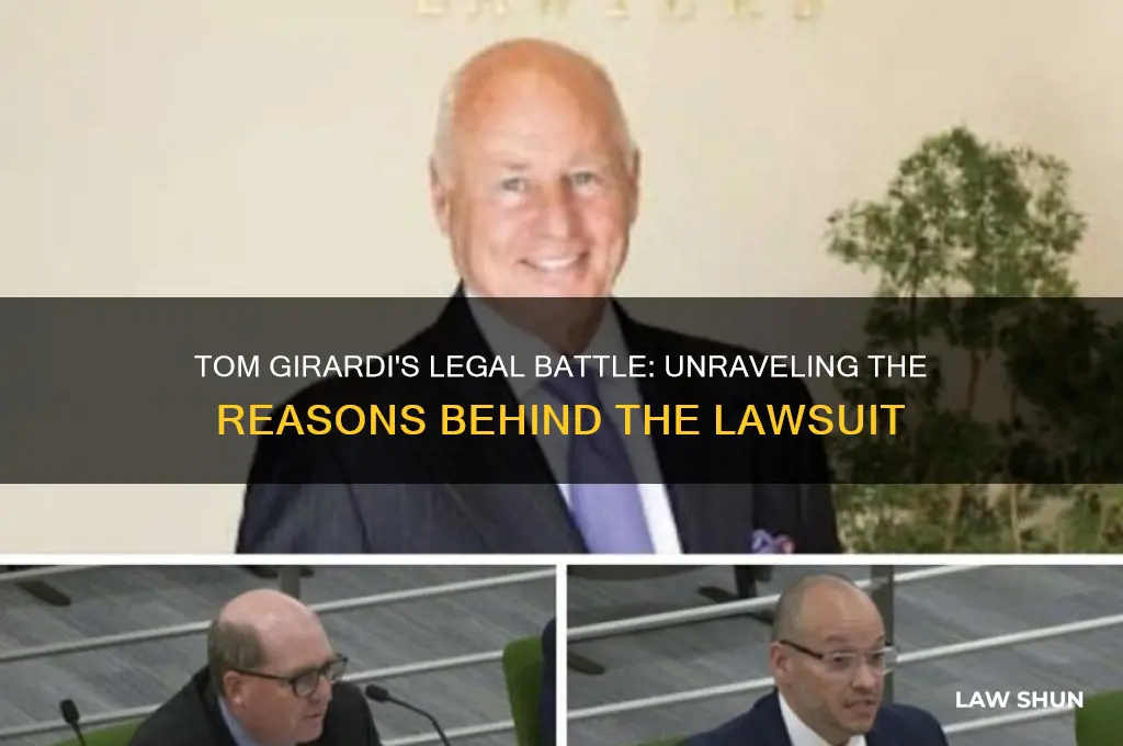 why is tom girardi in a law suit