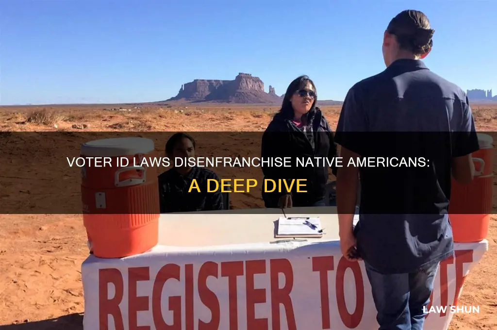 why is voter id laws unfair to native americans