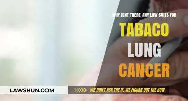 Why No Lawsuits for Tobacco-Induced Lung Cancer? Exploring the Legal Landscape