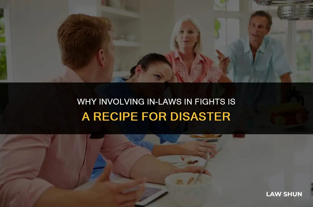 why it is wrong to bring in-laws into fights