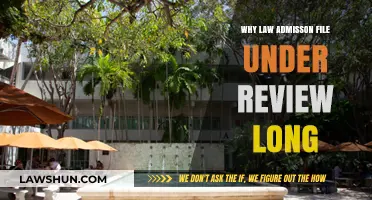 Why Law School Admission Files Stay Under Review for So Long