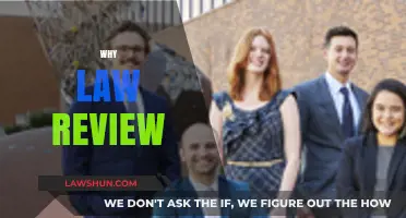 Why Law Review: Unlocking Legal Scholarship and Professional Growth