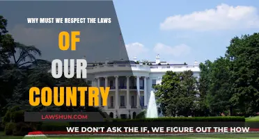 Upholding National Unity: Why Respecting Our Country's Laws Matters