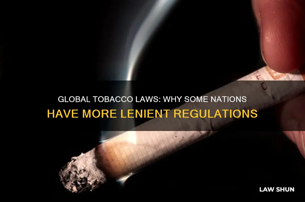 why other countries allow lower tabaco laws