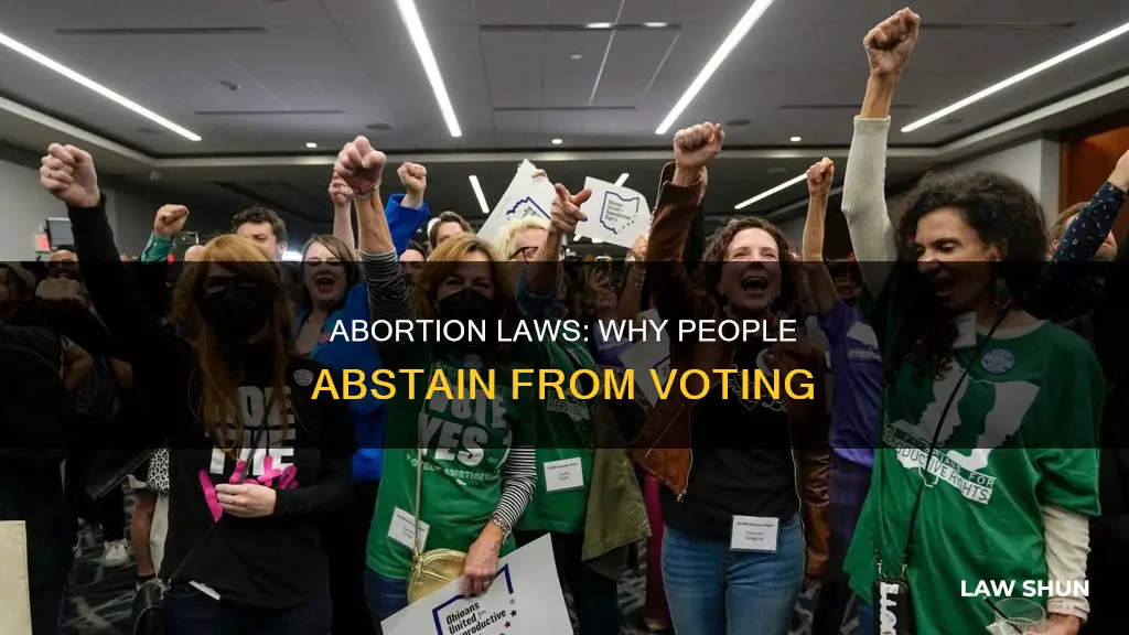 why people dont vote for abortion laws