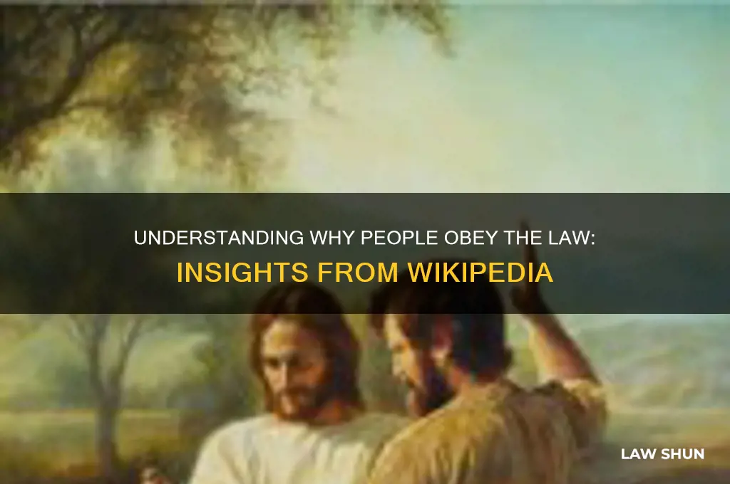 why people obey they law wikepedia