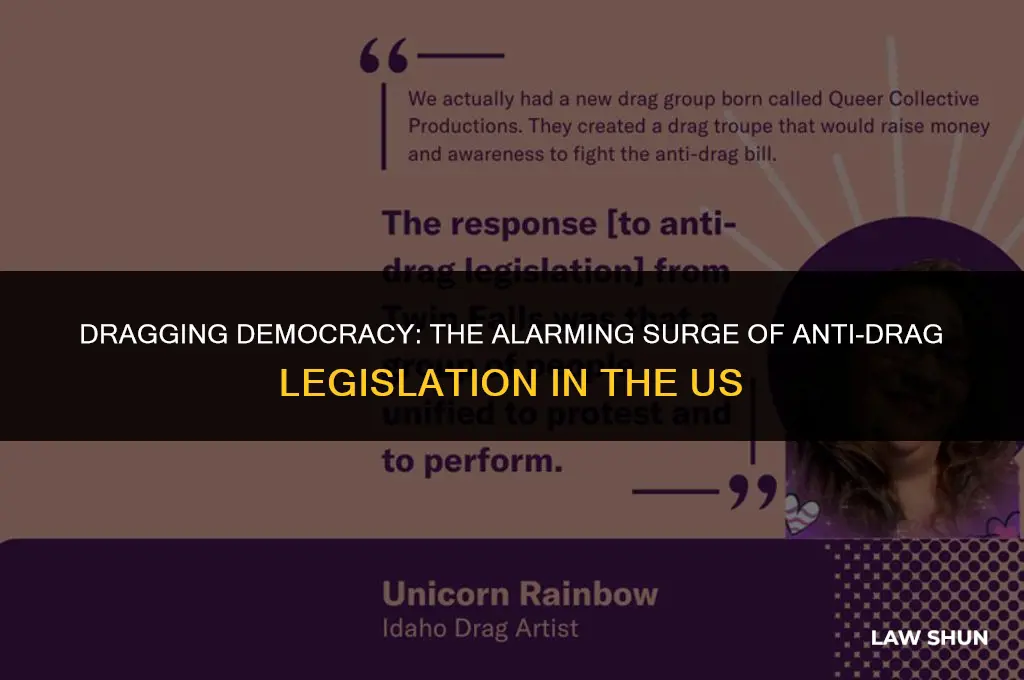 why proposed laws targeting drag shows are proliferating in america