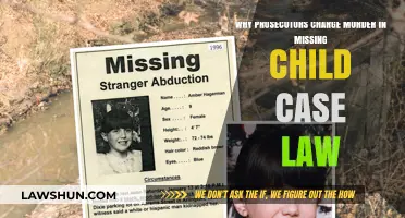 Missing Child Cases: Prosecutors Push for Murder Charges