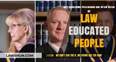 Why Law-Educated Voters Often Support Right-Wing Politicians
