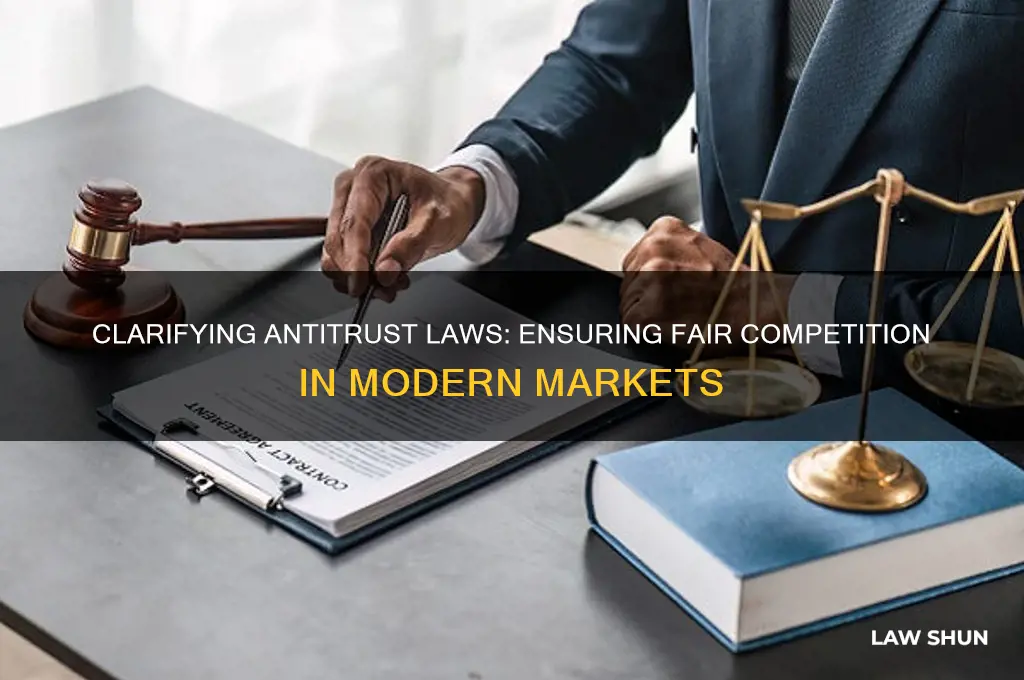 why the antitrust laws need to be clarified