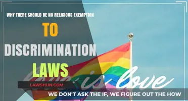 Equality Prevails: Why Religious Exemptions to Discrimination Laws Must End
