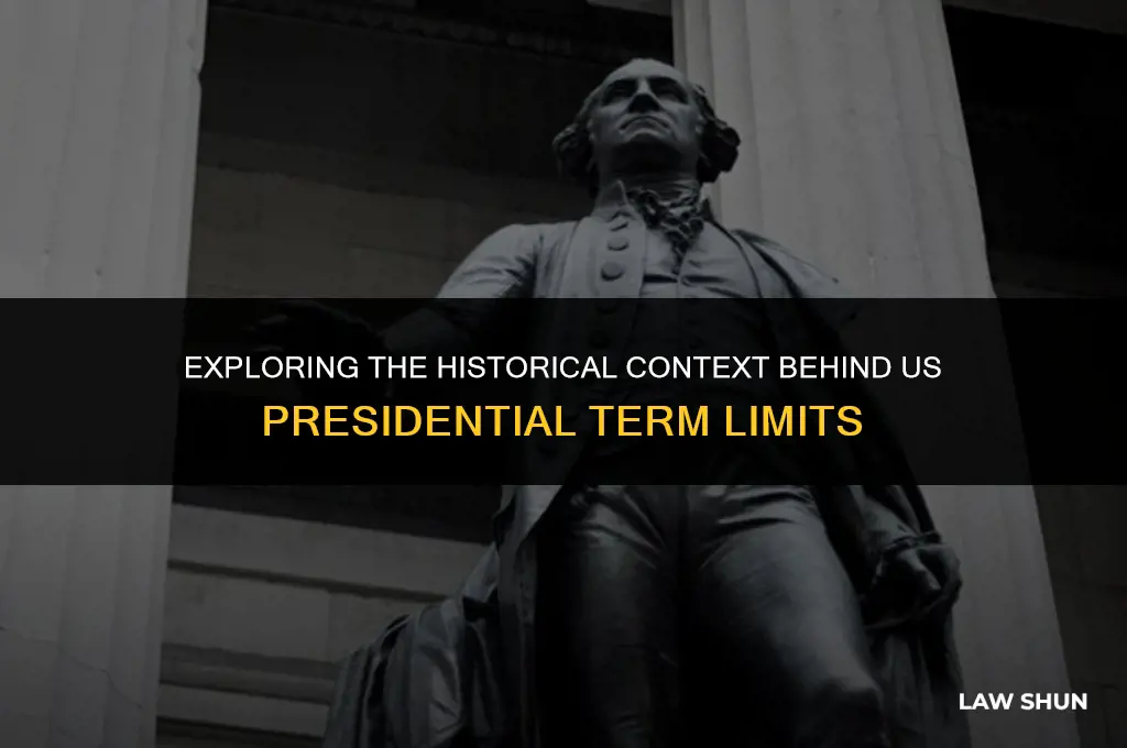 why usa set up law president more than two terms