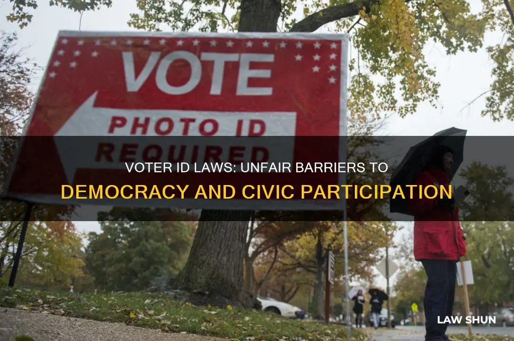 why voter id laws are restrictive