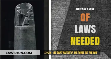 Why Societies Needed a Code of Laws: Purpose and Impact