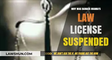 Barack Obama's Law License: Suspended Over What?