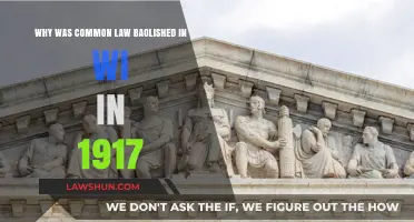 Understanding Wisconsin's 1917 Common Law Abolition