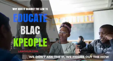 Unveiling the Dark History: The Legal Battle Against Educating Black People