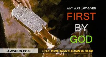 The Law: God's First Gift to Humanity
