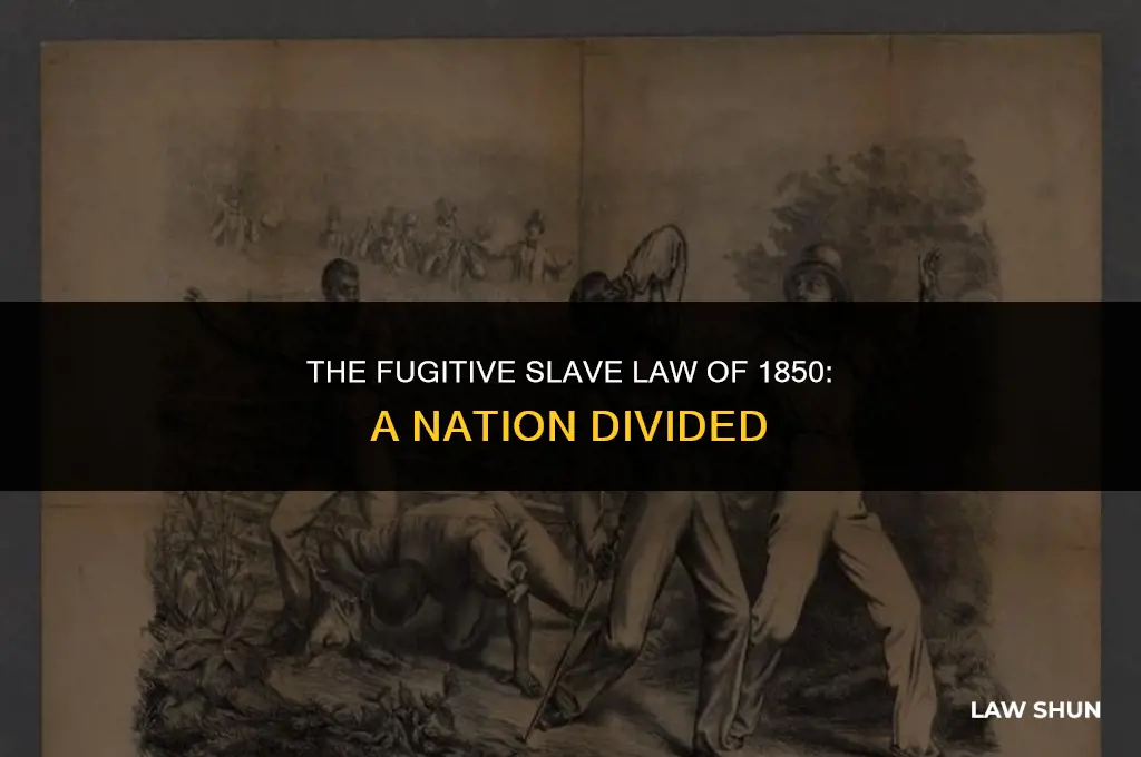 why was the fugitive slave law of 1850 so controversial