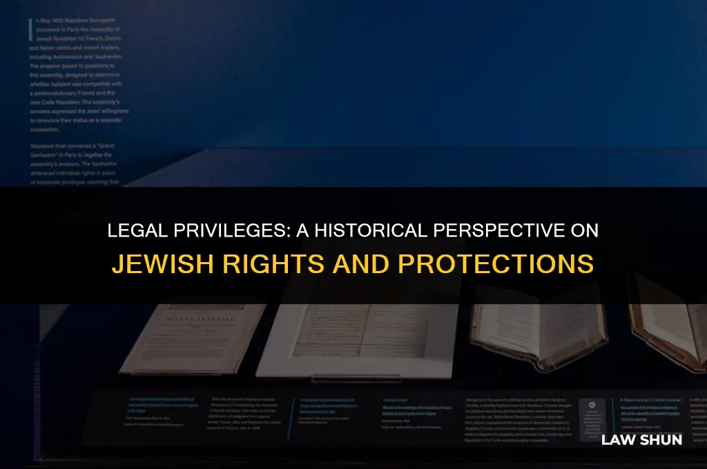 why was the law a great privilege for the jews