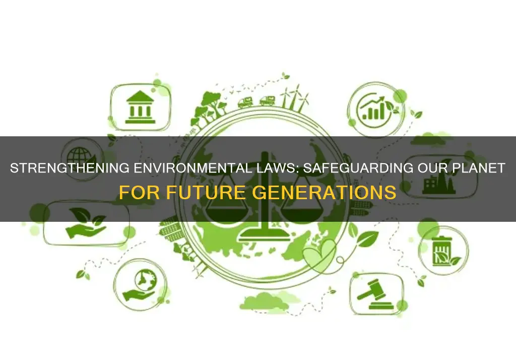 why we need more envioremanl laws