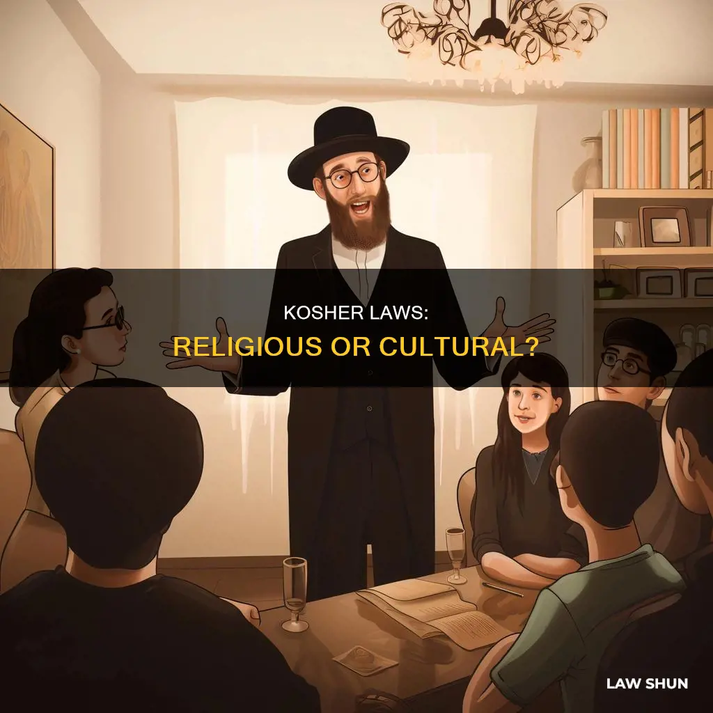 why were kosher laws created