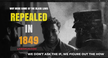 Undoing Injustice: The 1849 Repeal of Discriminatory Black Laws