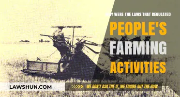 Understanding Historical Farming Laws: Their Purpose and Impact on Agriculture